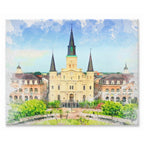 A Taste of New Orleans - Canvas