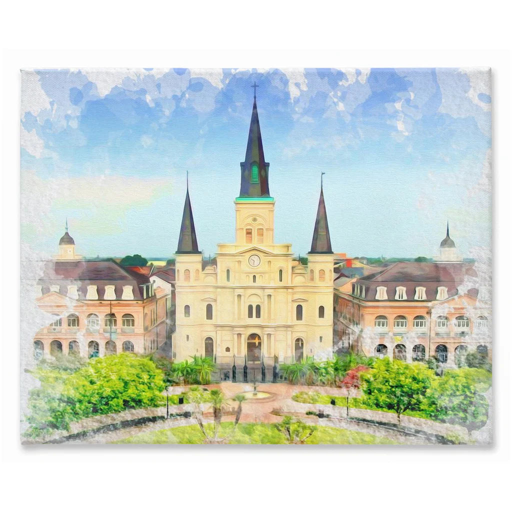 A Taste of New Orleans - Canvas