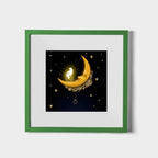 Bear on the Moon - Print