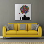 Butterfly Lady - Canvas