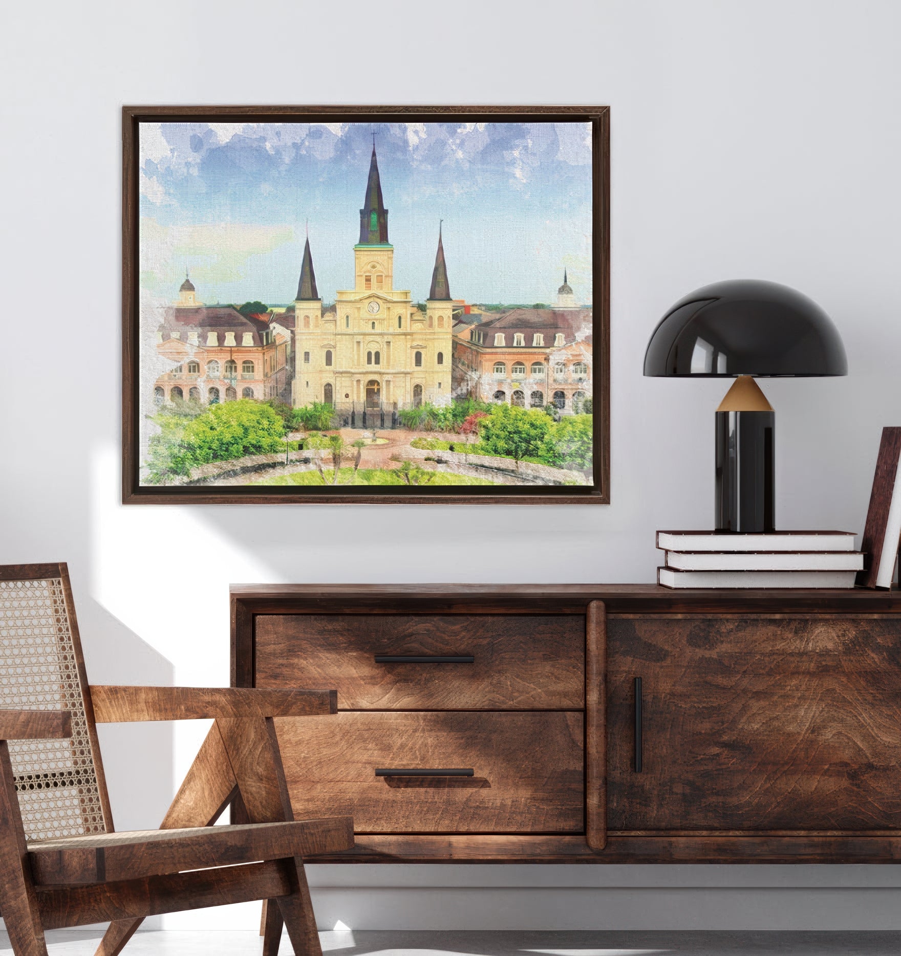 A Taste of New Orleans - Canvas