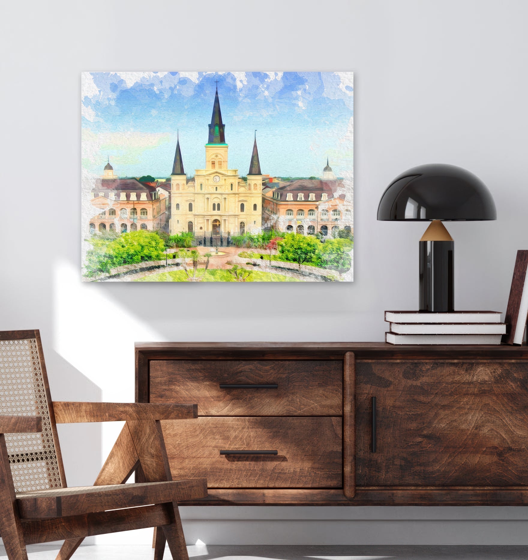 A Taste of New Orleans - Canvas