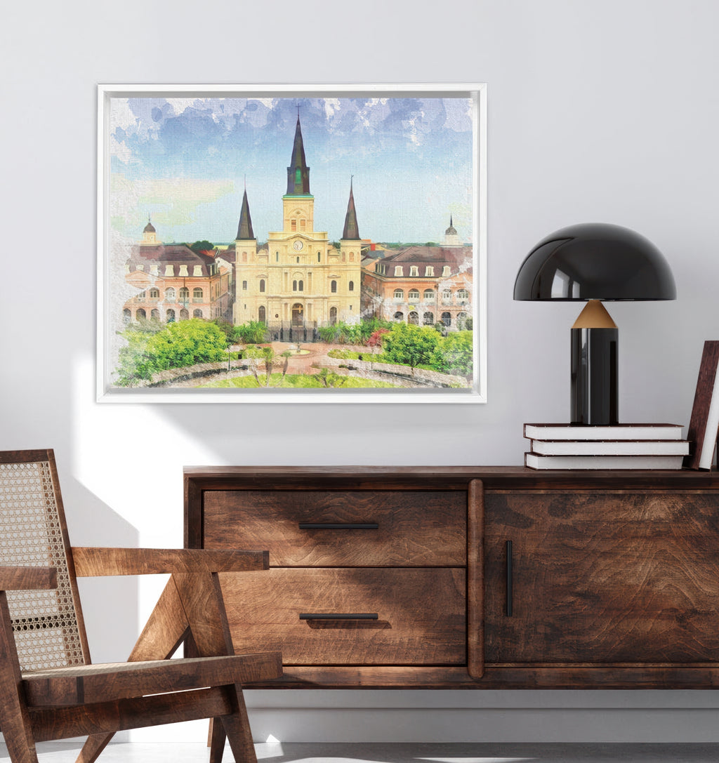 A Taste of New Orleans - Canvas