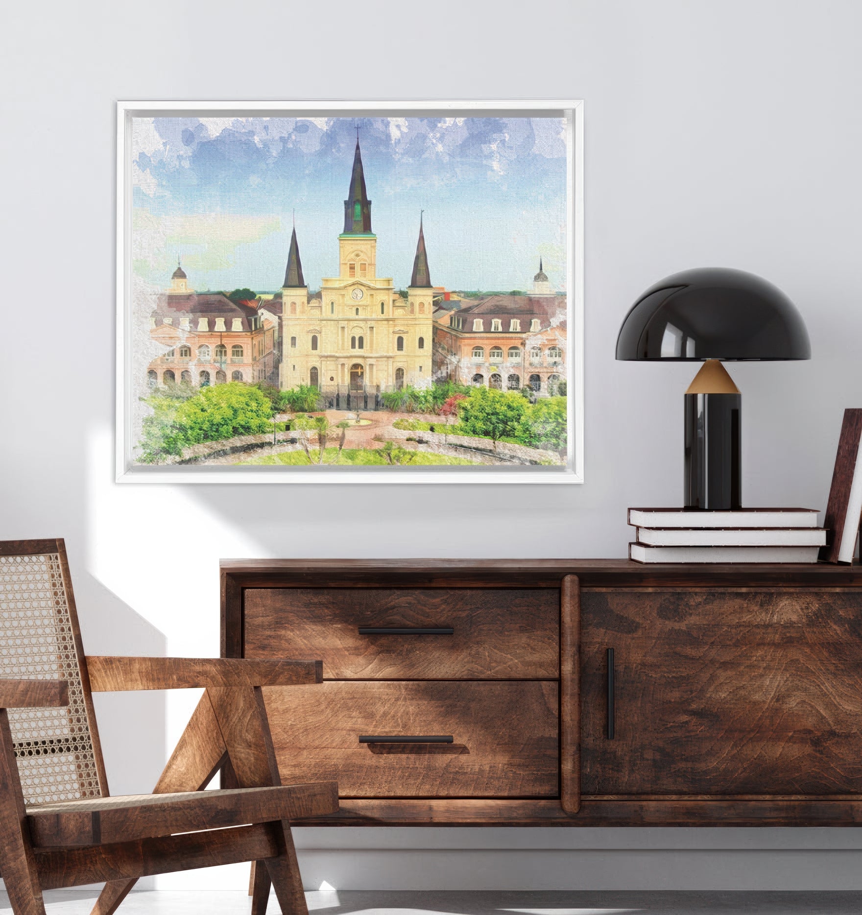 A Taste of New Orleans - Canvas
