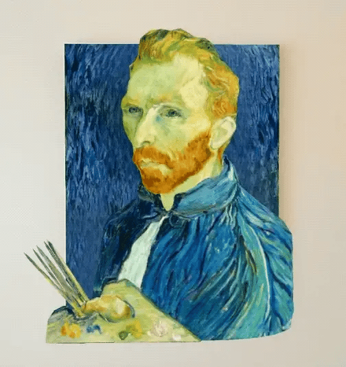 "Self Portrait", Van Gogh - Canvas