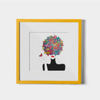 Butterfly Lady - Print