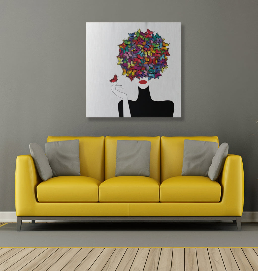 Butterfly Lady - Canvas