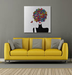 Butterfly Lady - Canvas
