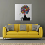 Butterfly Lady - Canvas