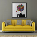 Butterfly Lady - Canvas