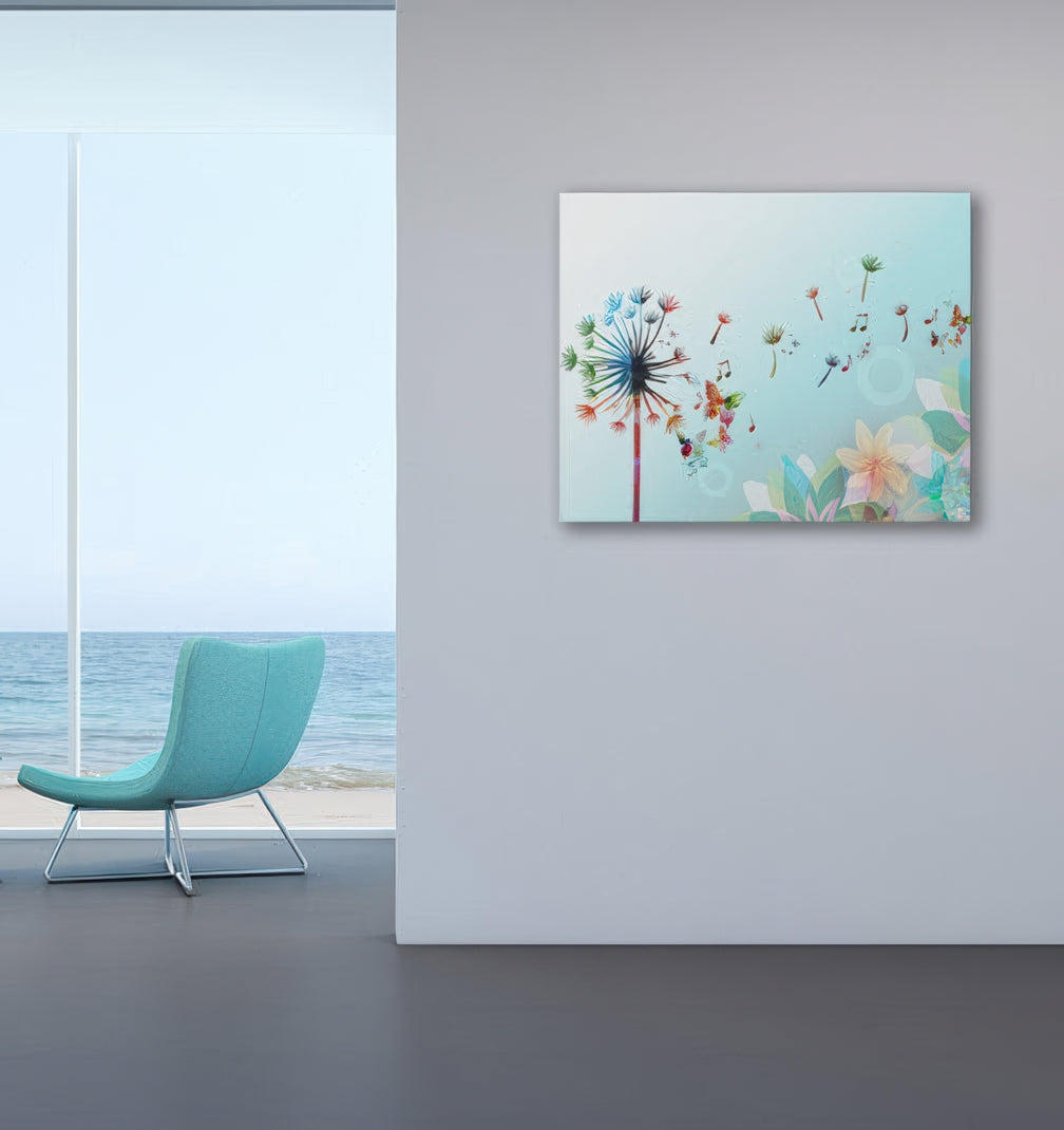 Dandelion Dreams - Canvas