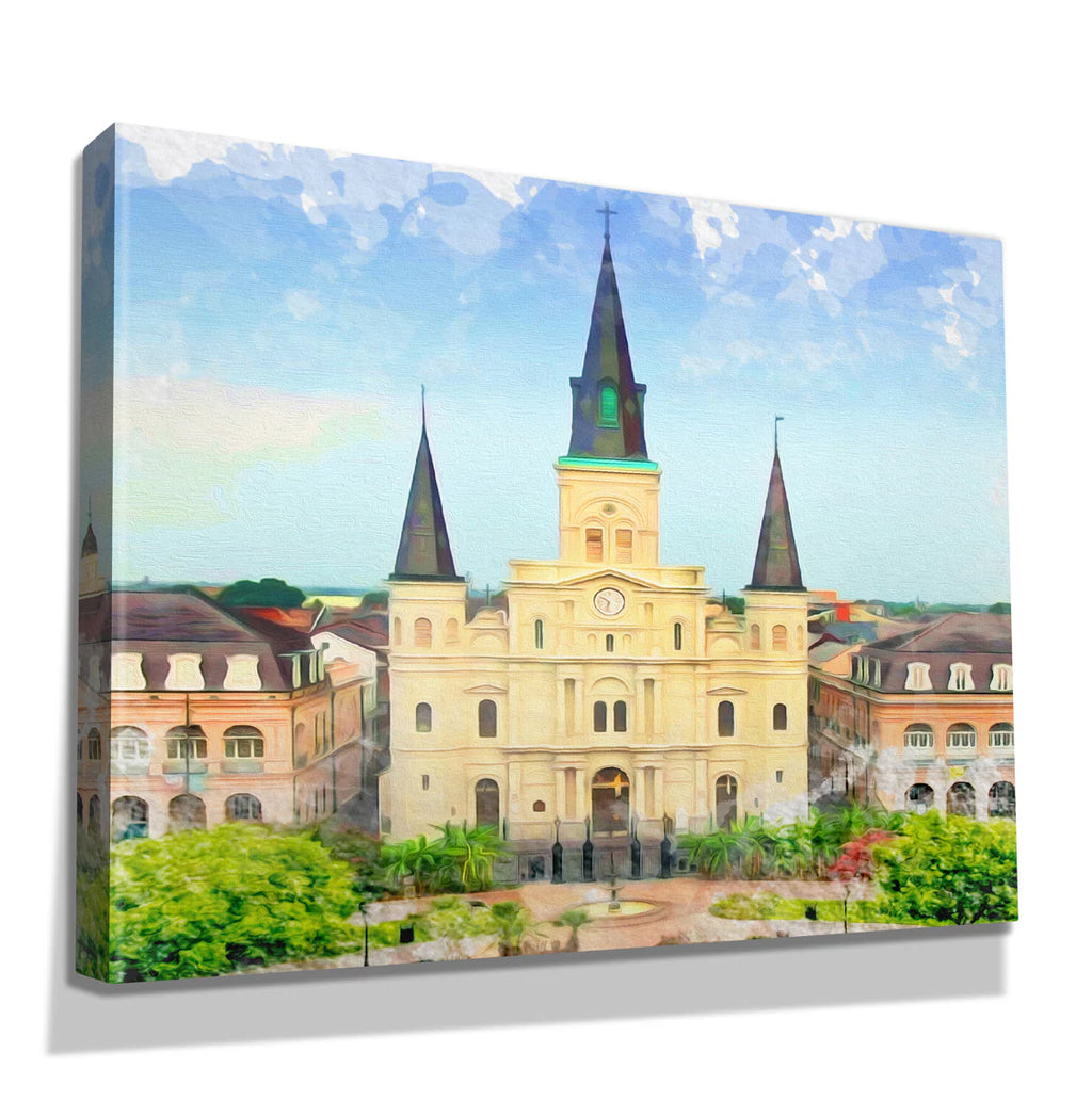 A Taste of New Orleans - Canvas