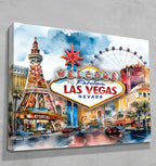 Vegas Days - Canvas