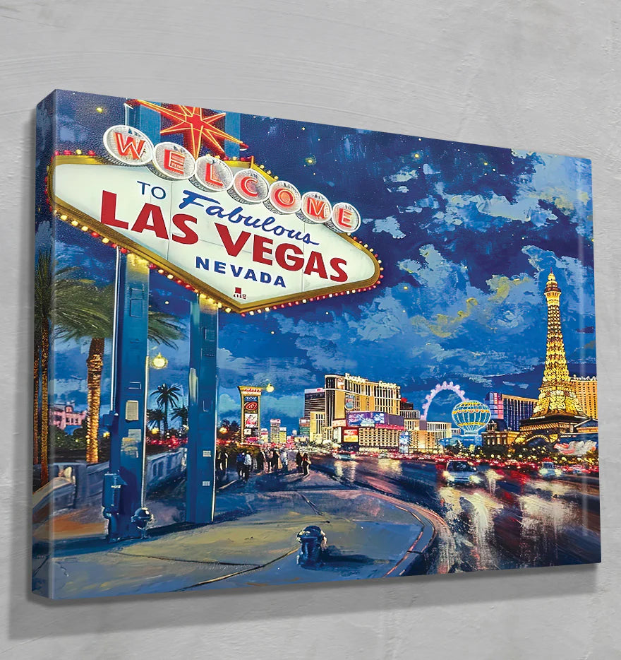 Vegas Nights - Canvas