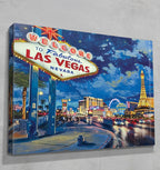 Vegas Nights - Canvas