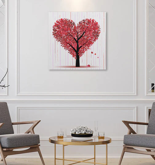 Tree of Hearts - Canvas
