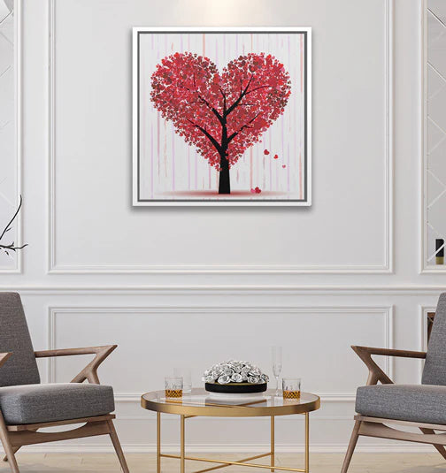 Tree of Hearts - Canvas