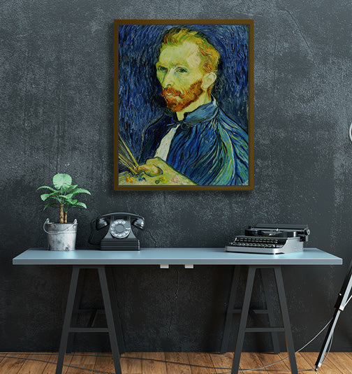 "Self Portrait", Van Gogh - Canvas