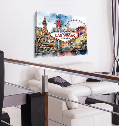 Vegas Days - Canvas