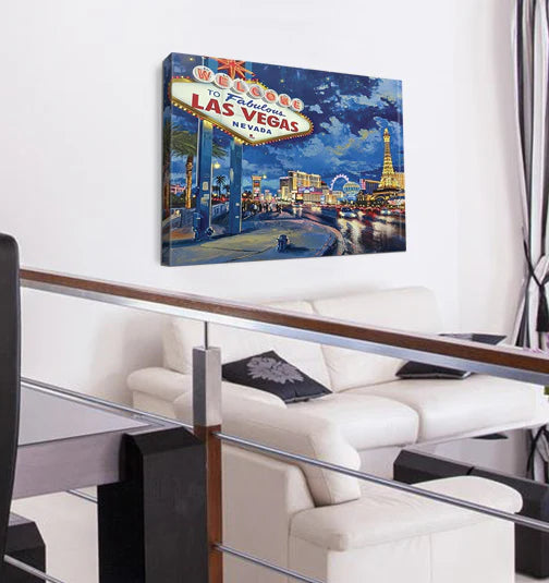 Vegas Nights - Canvas